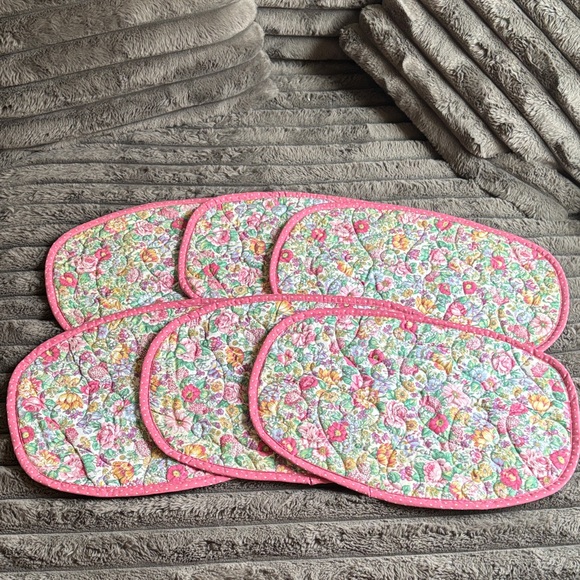 Other - Handmade Floral Placemat Set